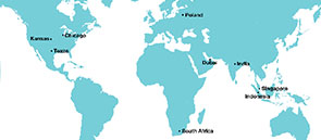 Globle map